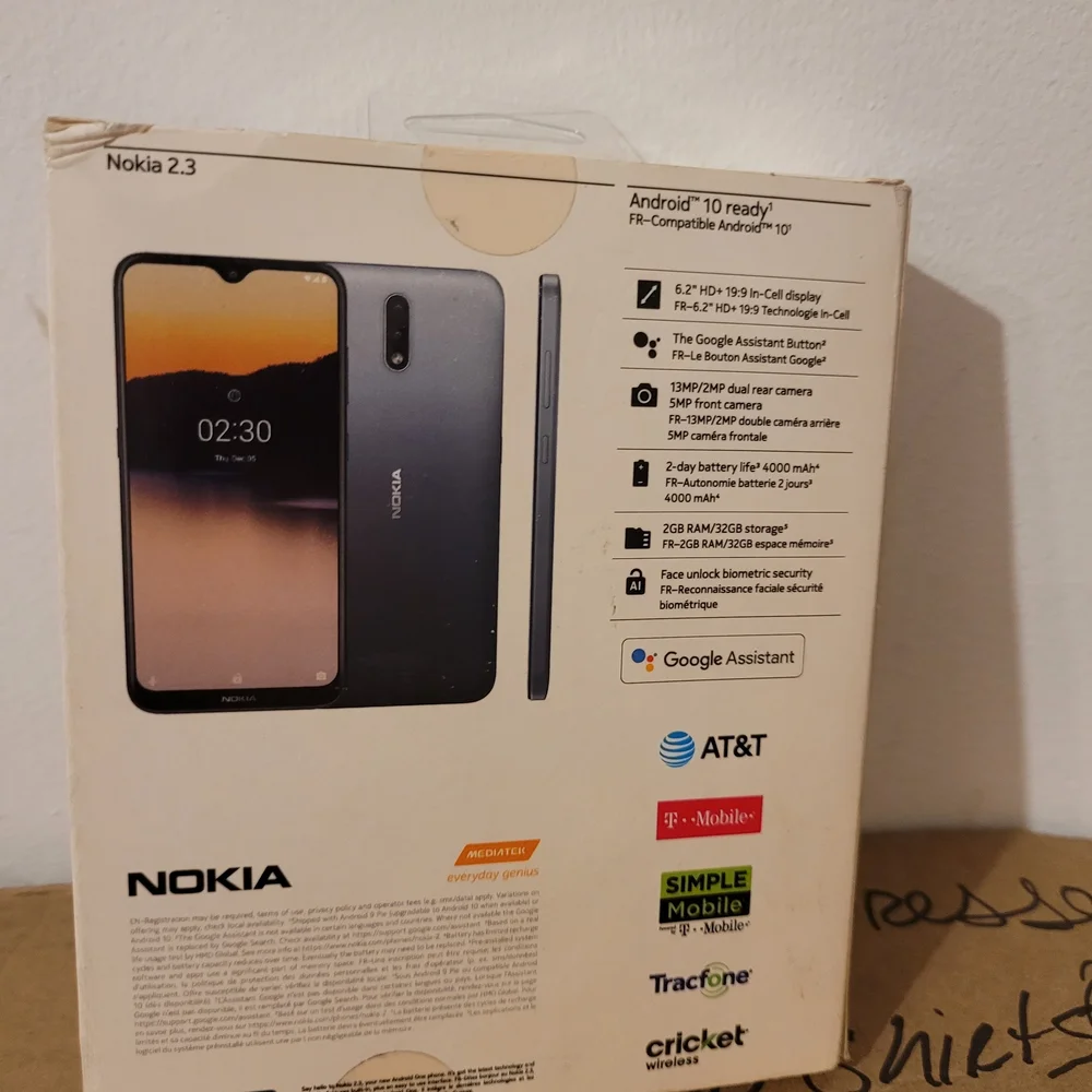 Nokia 2.3 in Dark Gray